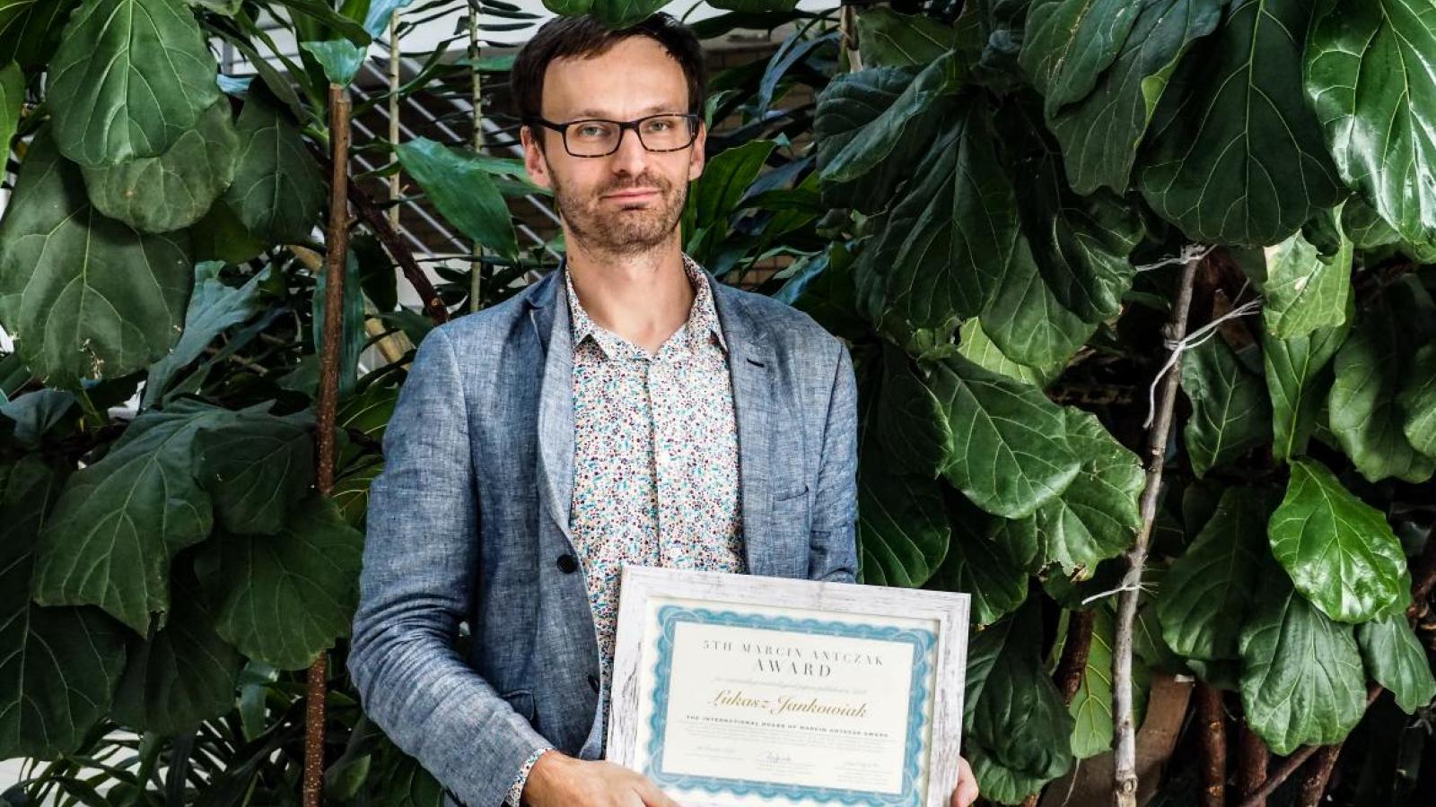 Dr Łukasz Jankowiak, fot. Jagoda Haloszka