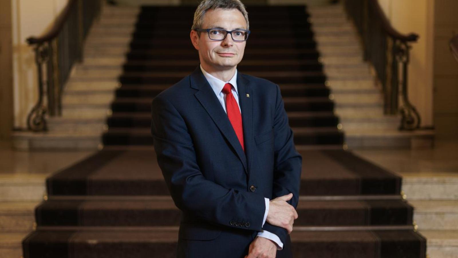 Marcin Wysocki, Kanclerz UAM, fot. Adrian Wykrota