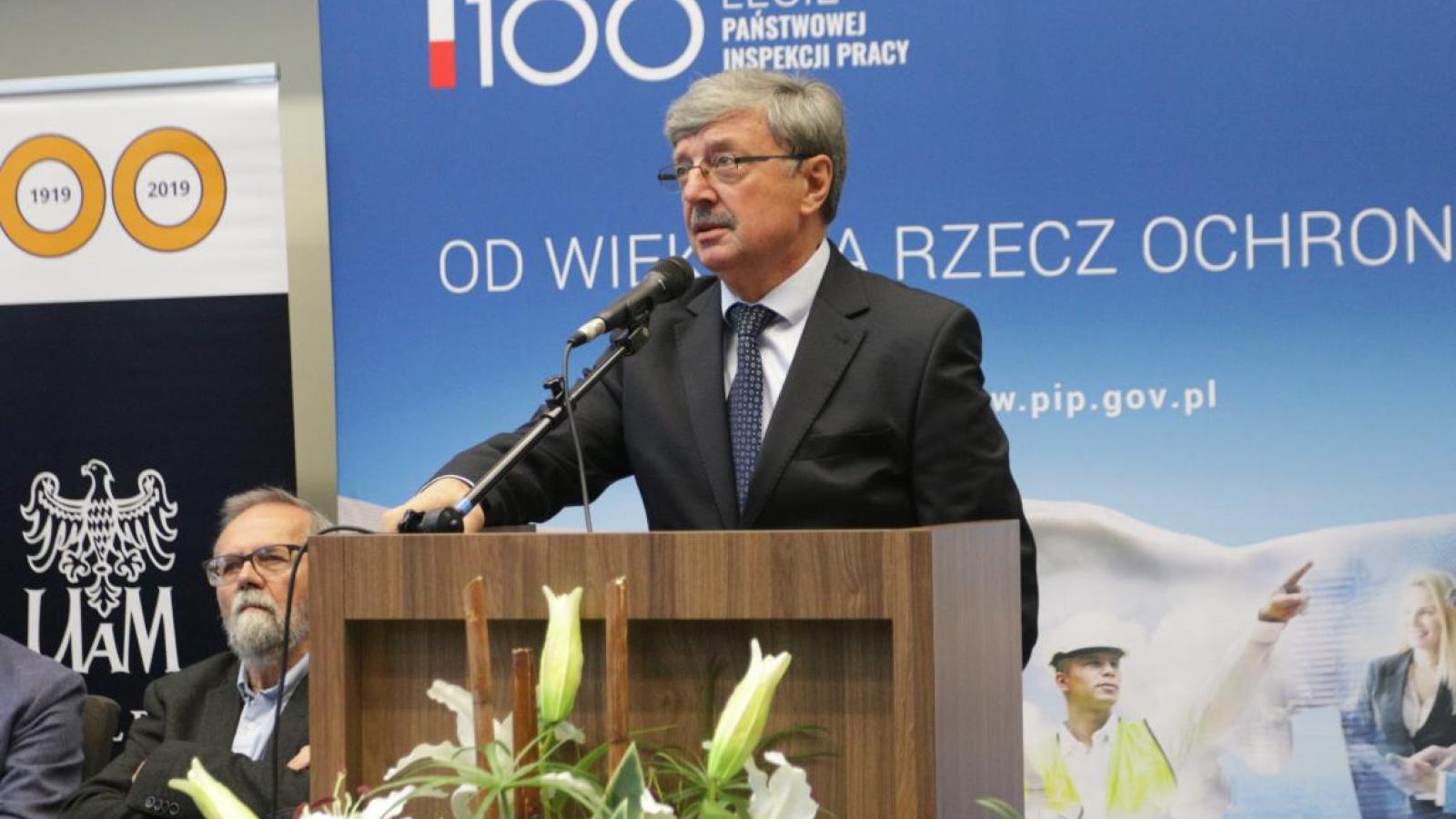 WPiA UAM. Konferencja "Nauka i praktyka w służbie człowiekowi pracy", fot. Ewa Konarzewska-Michalak