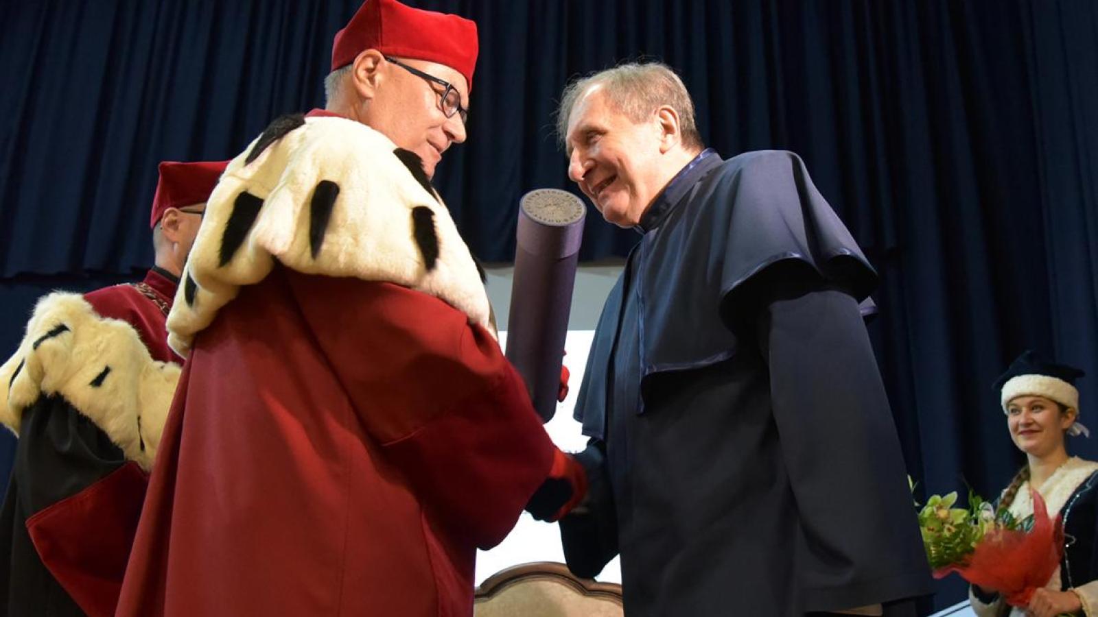 Prof. Aleksander Kośko doktorem honoris causa Uniwersytetu Rzeszowskiego