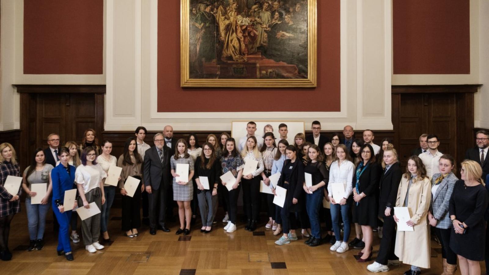 Ubiegłoroczni laureaci, fot. Adrian Wykrota