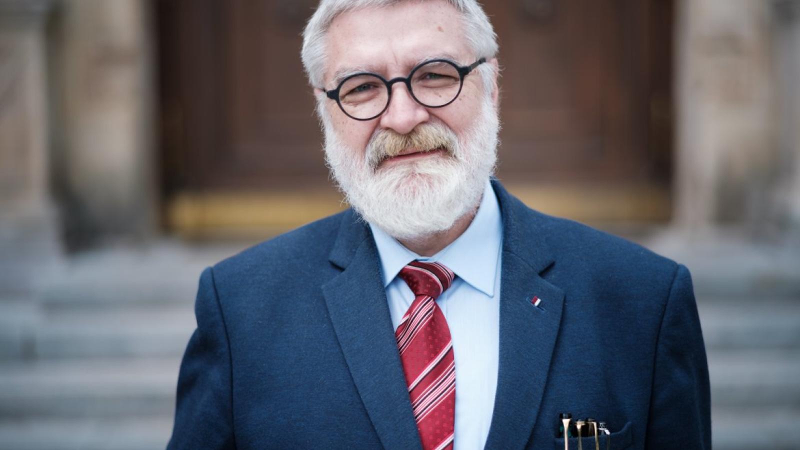 Prof. Aleksander W. Mikołajczak, fot. Adrian Wykrota