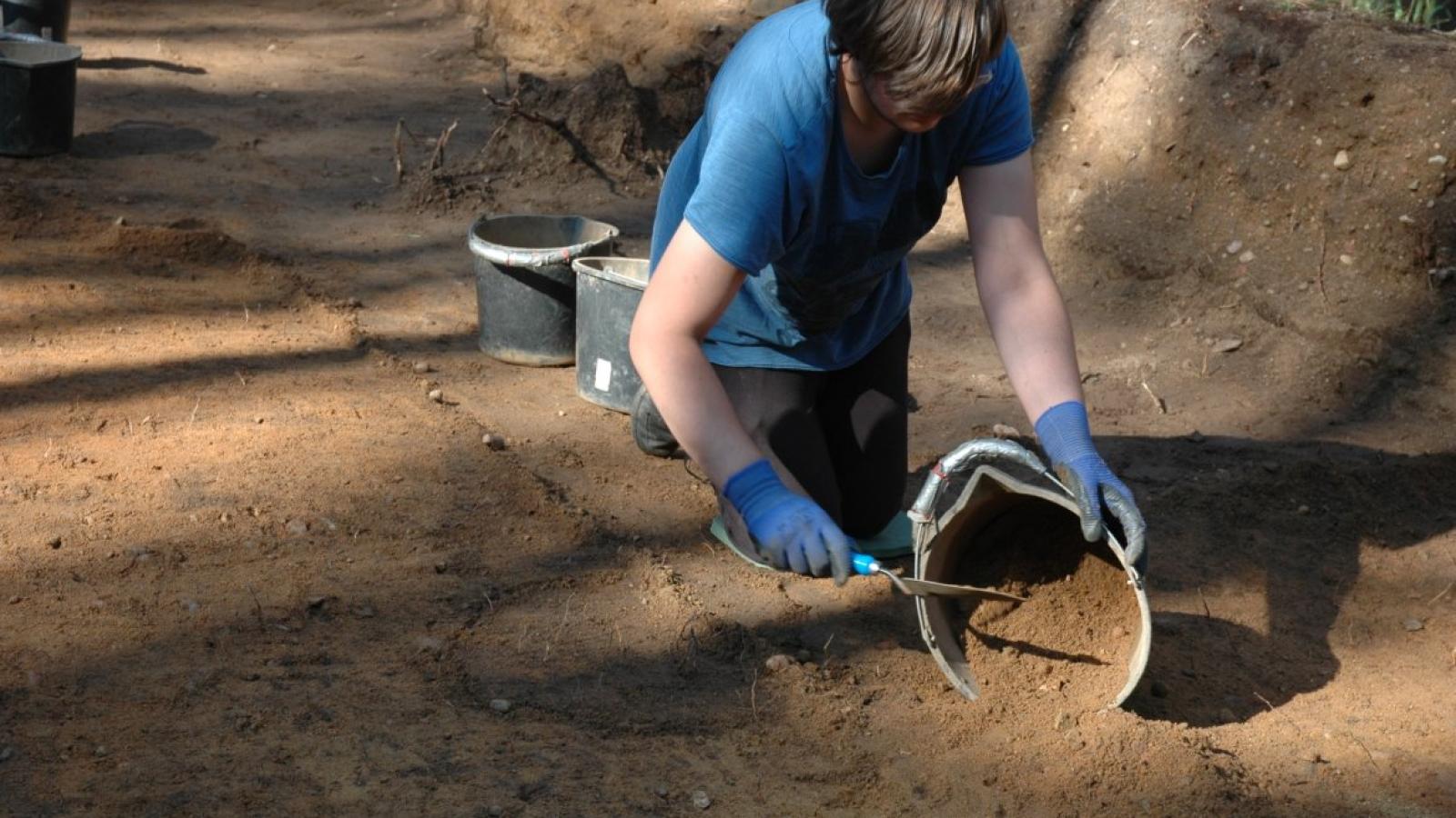 Kurhany w Mirosławiu, fot. Wydział Archeologii UAM