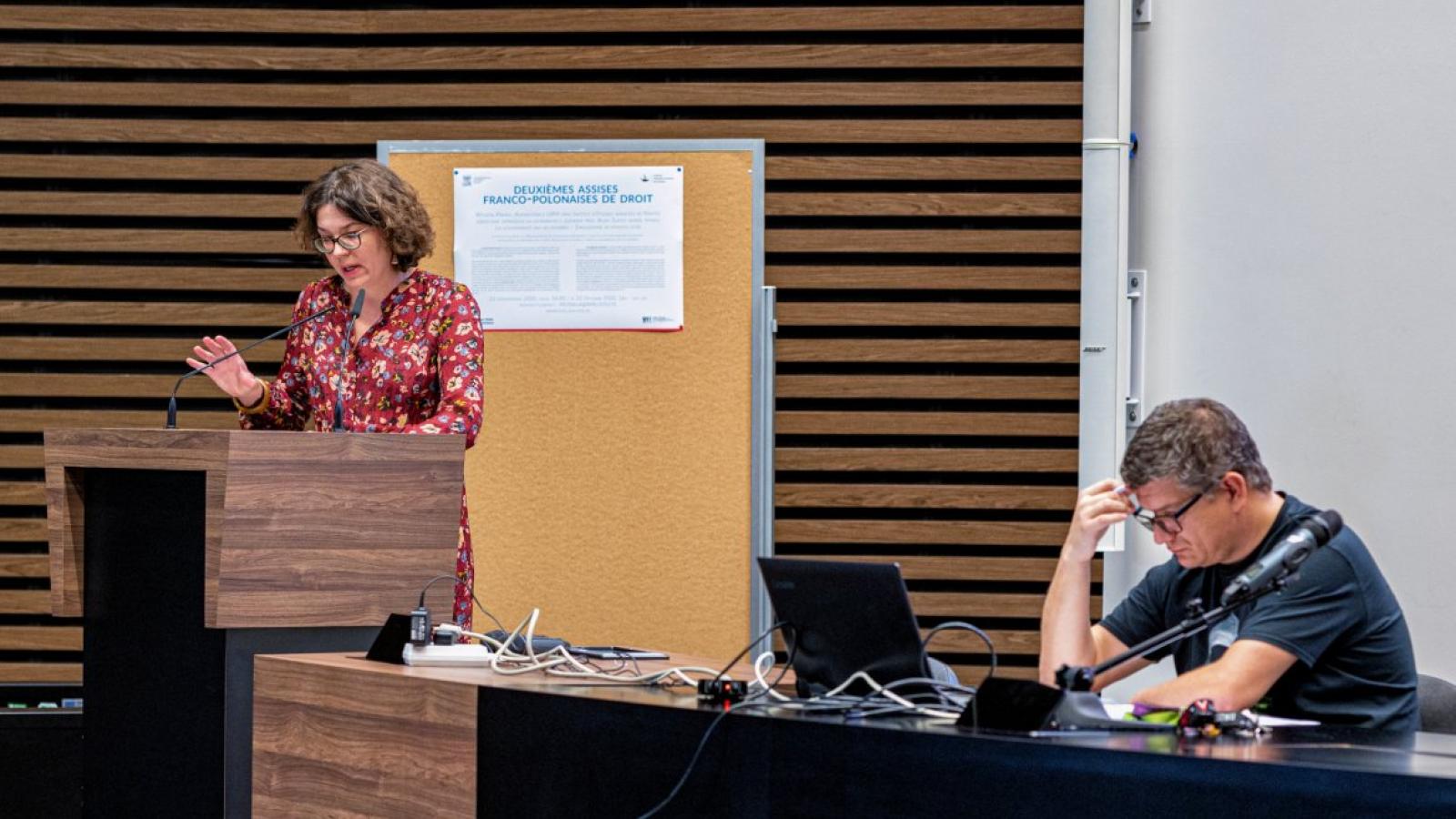 Prof. Alain Supiot wziął udział w seminarium na zaproszenie prof. Anny Musiały z Centrum Humanistyki Otwartej UAM