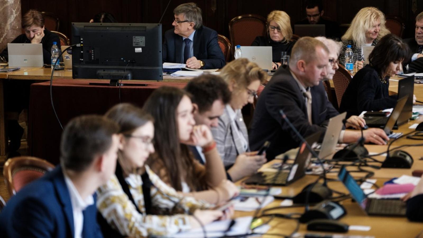 Senat UAM, fot. Adrian Wykrota