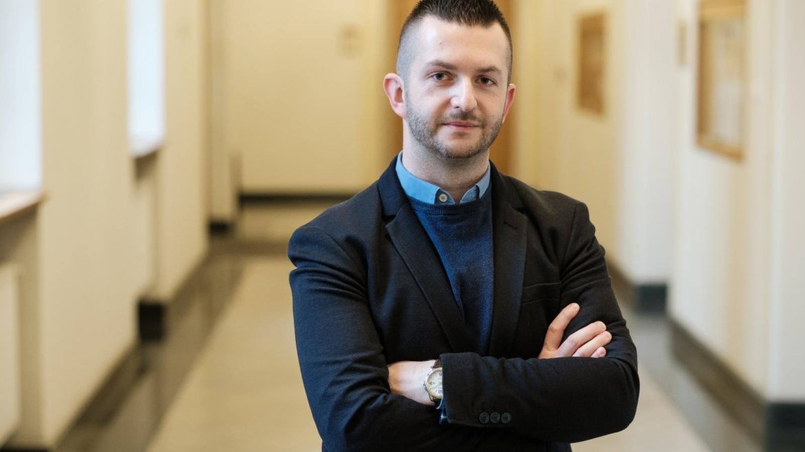 Dr Łukasz Małecki, fot. Adrian Wykrota