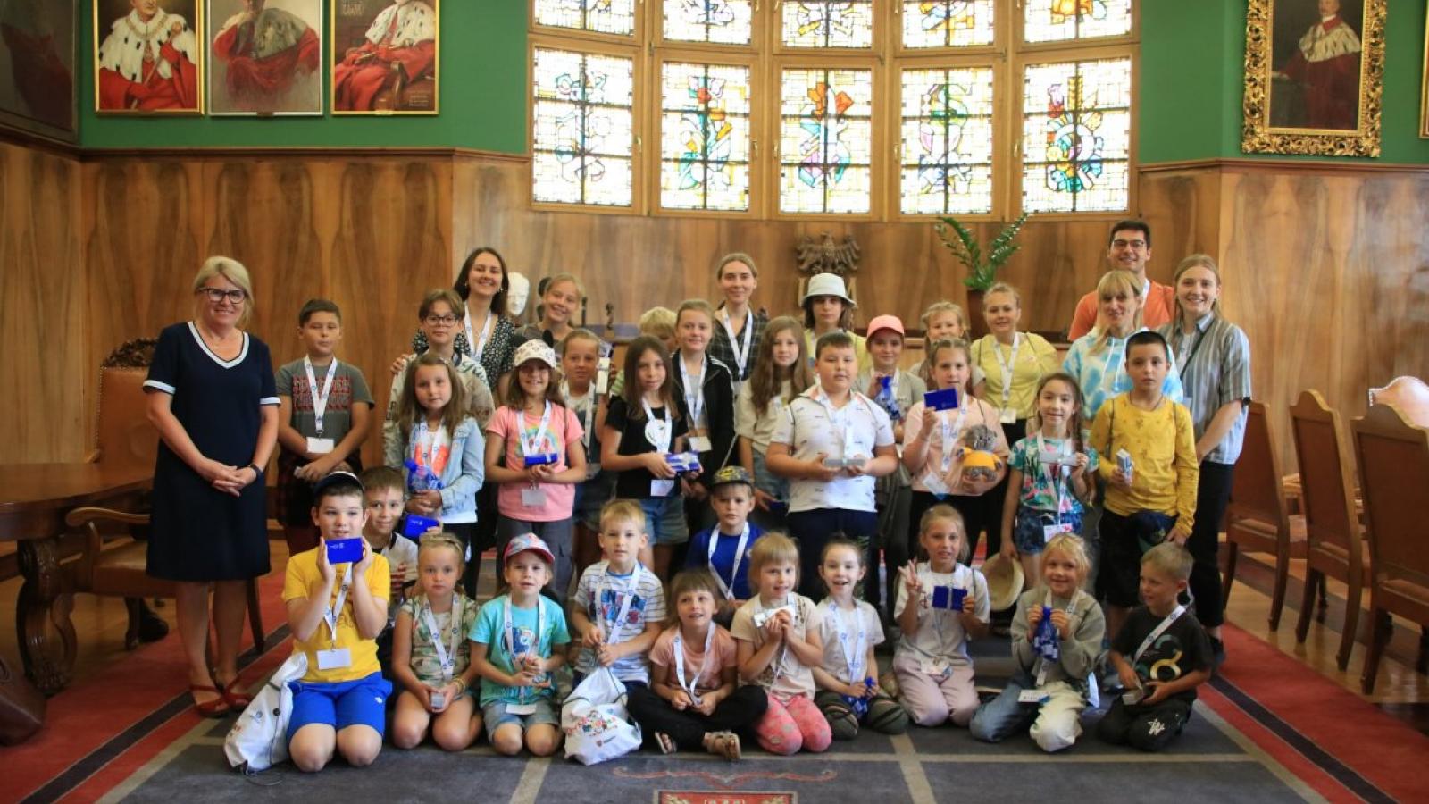 Z wizytą u rektorki UAM prof. Bogumiły Kaniewskiej Fot. Przemysław Stanula