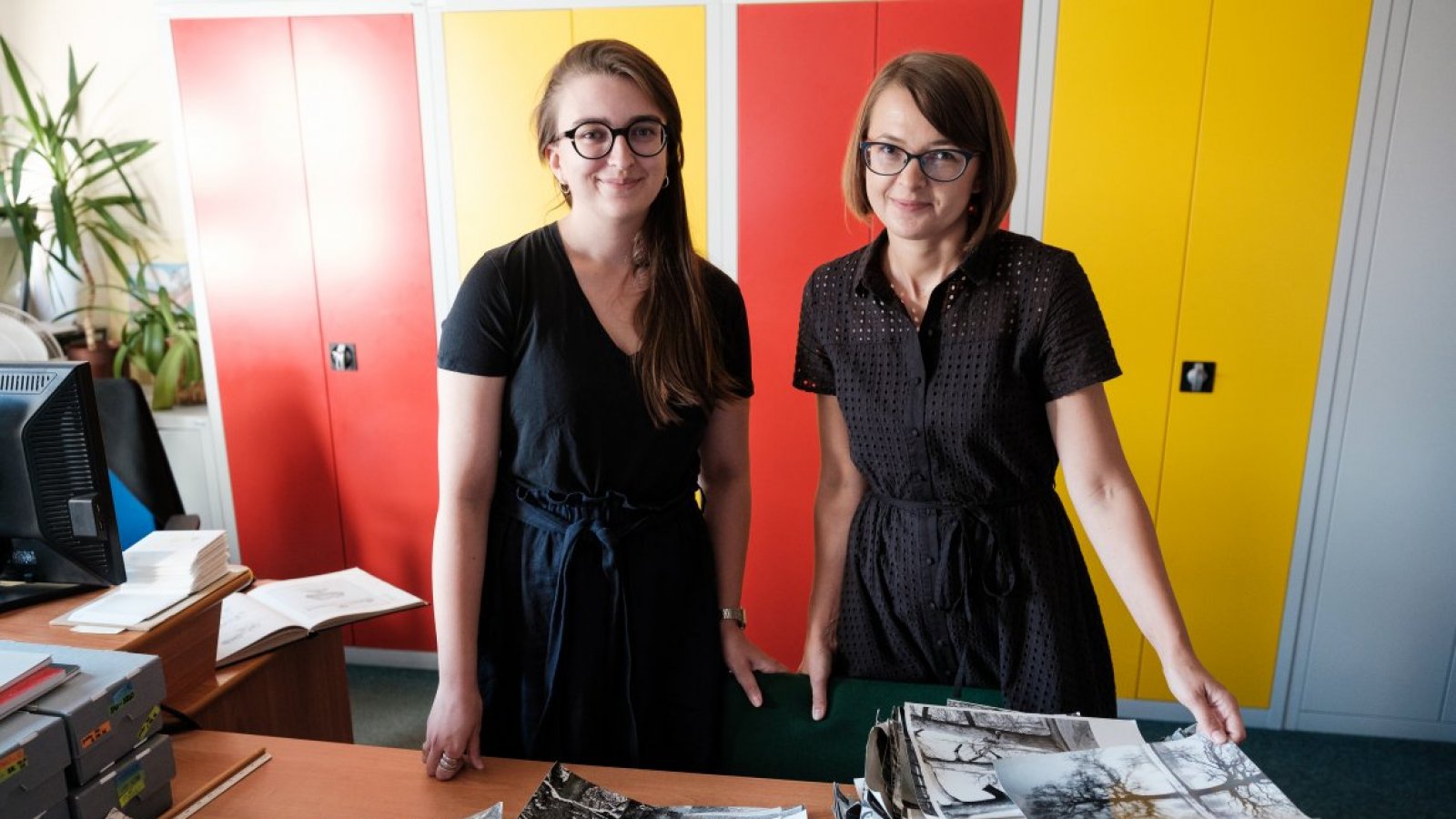 Dr Kamila Kłudkiewicz i Julia Stachura Fot. Adrian Wykrota