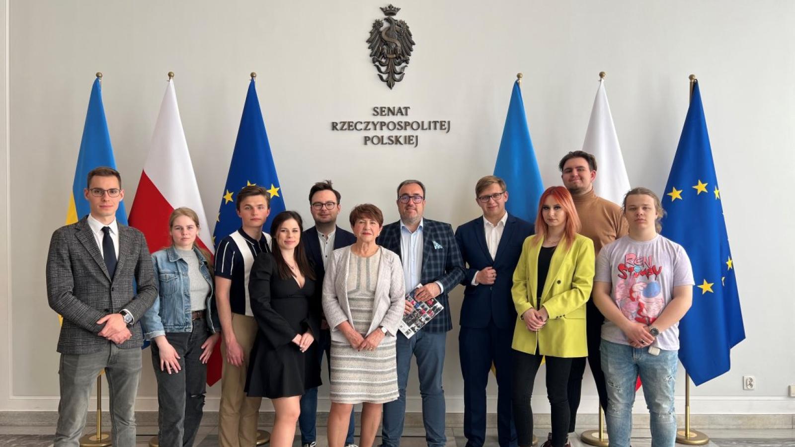 KNMP z wiytą w Senacie