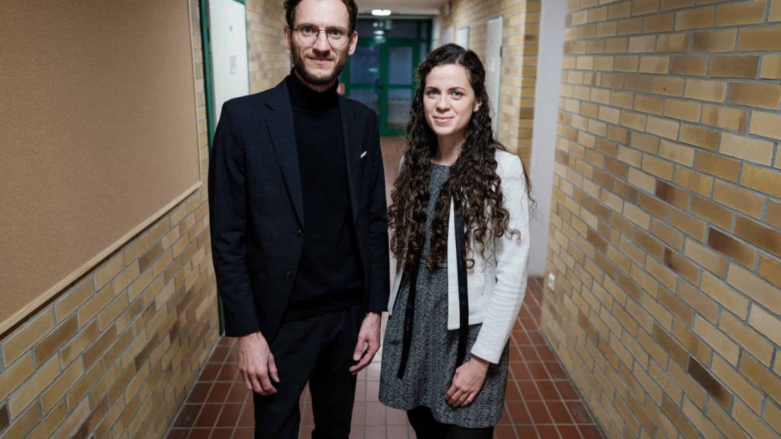 Na zdjęciu prof. Michał Kielichowski i Agnieszka Kruszwicka, fot. Adrian Wykrota