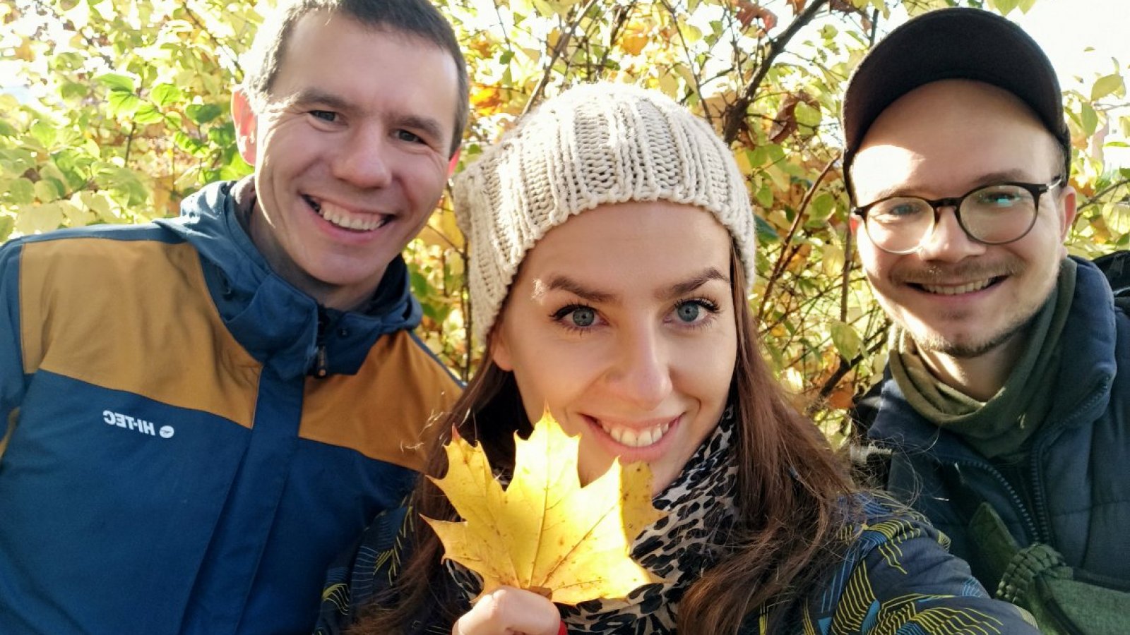 Od lewej: Tomasz Zgoła, Anna Kozak, Mikołaj Basiński 