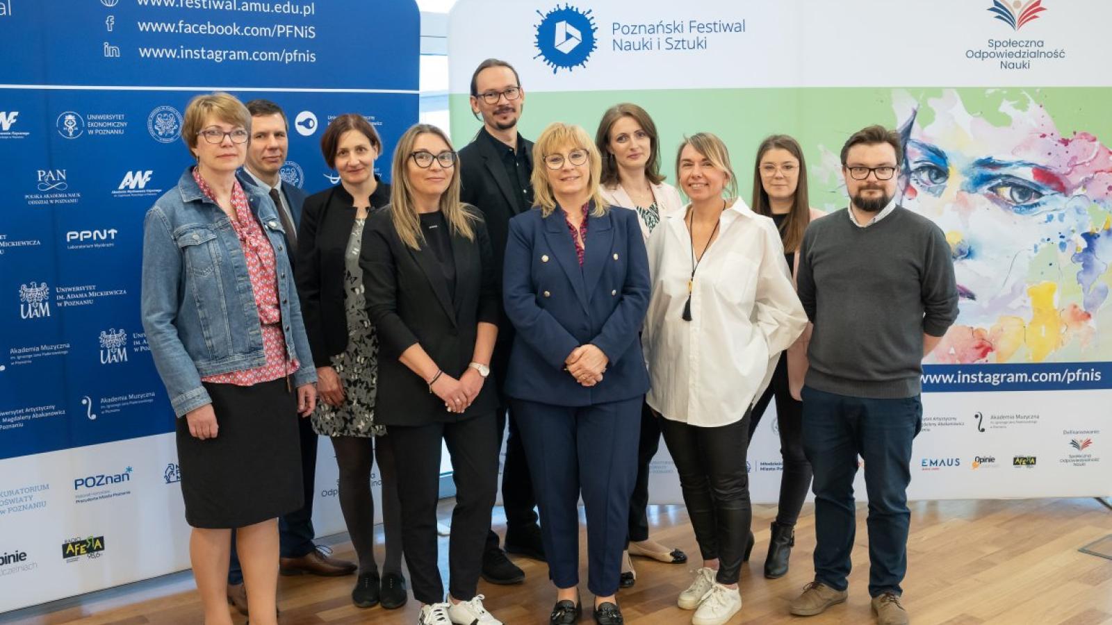 Koordynatorzy reprezentujący Organizatorów Festiwalu