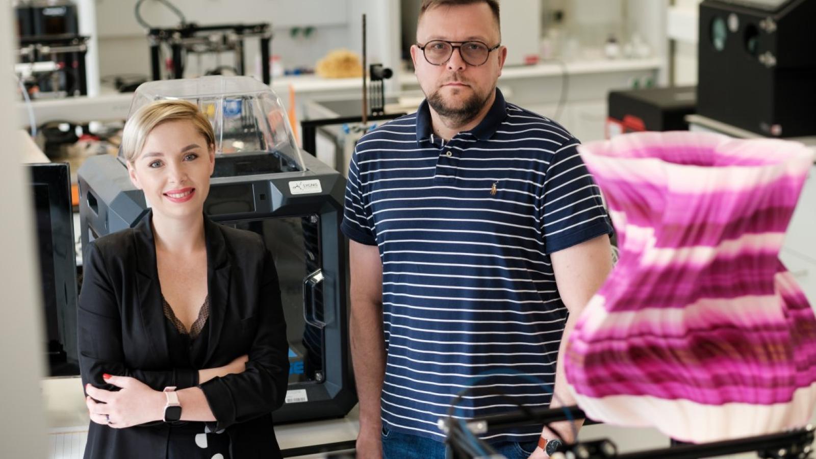 Alicja Ostrowska-Leszczyńska i Robert Przekop, fot. Adrian Wykrota