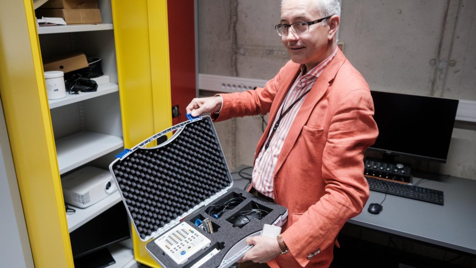 prof. UAM Piotr Podlipniak, fot. Adrian Wykrota