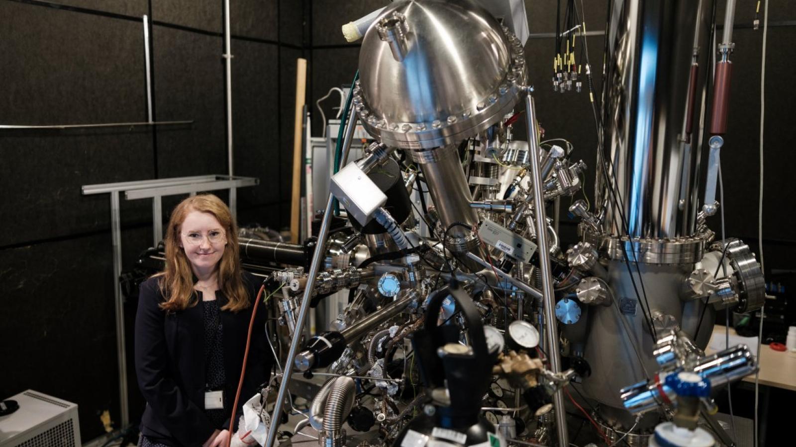 Dr Weronika Andrzejewska (Centrum NanoBioMedyczne UAM), fot. Adrian Wykrota