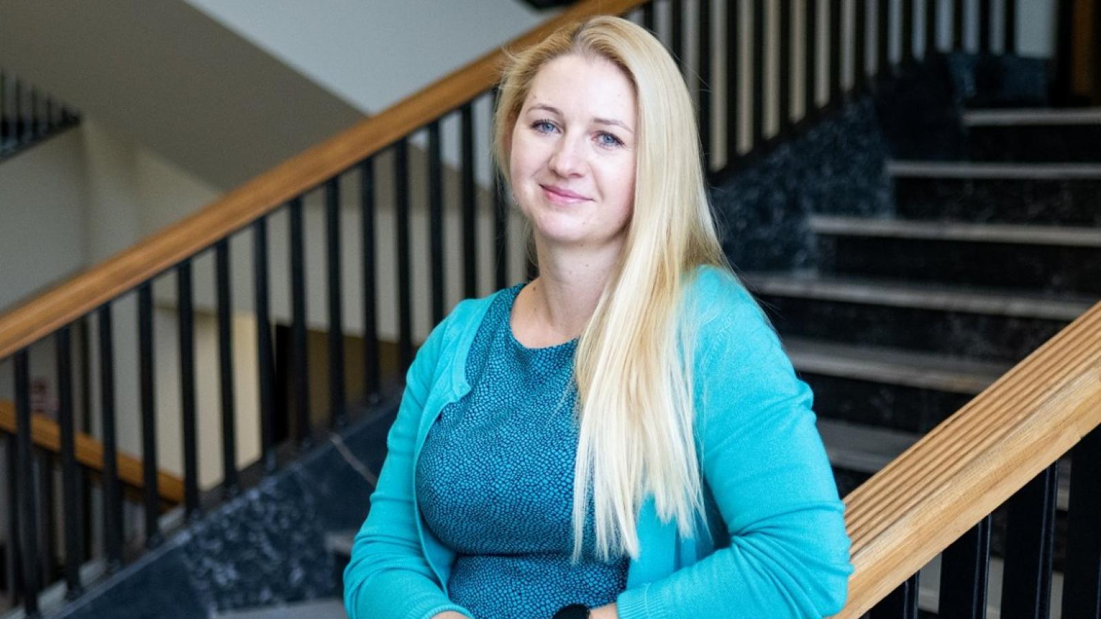 Prof. UAM Karolina Lewińska, fot. Adrian Wykrota