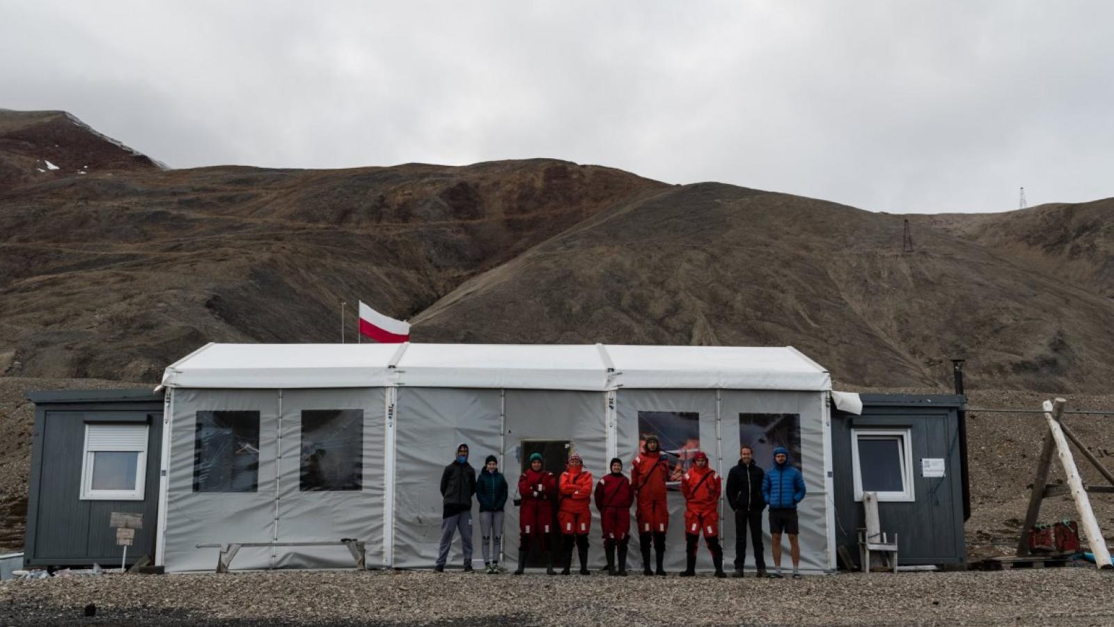 Fot Stacja Polarna Petuniabukta