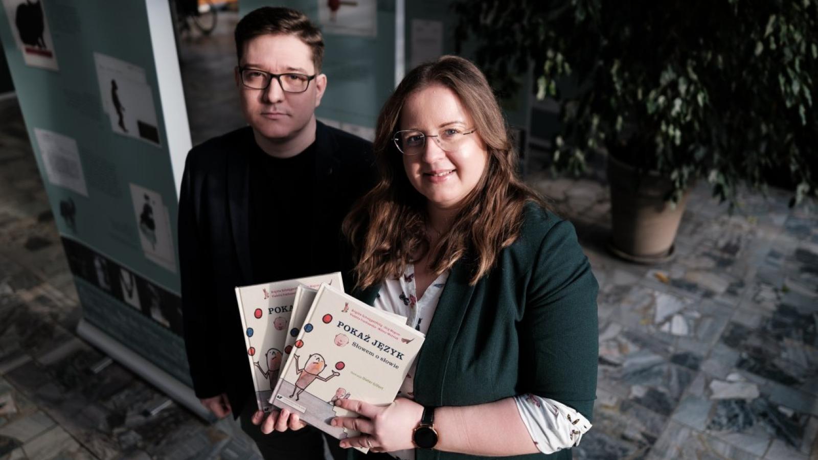 Dr Miłosz Woźniak i dr Violetta Frankowska, fot. Adrian Wykrota