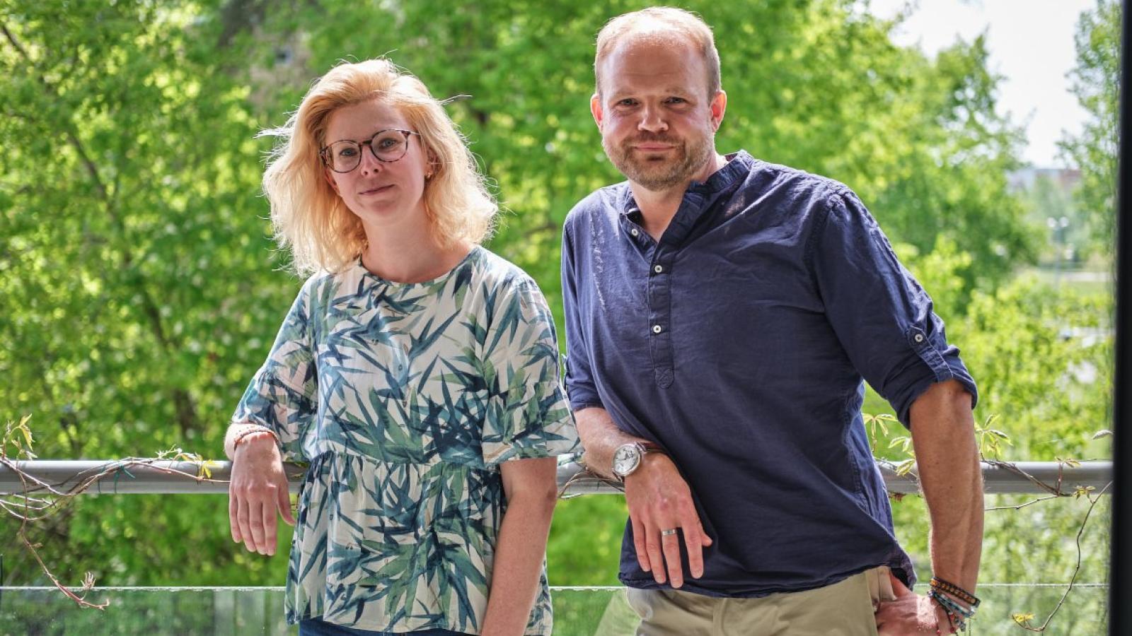 Dr Karolina Walkowiak-Nowicka i dr Szymon Chowański, fot. Władysław Gardasz