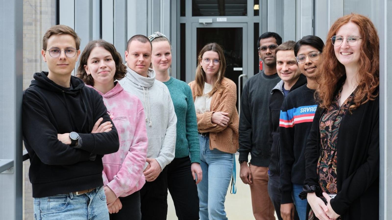 Doktoranci z Centrum NanoBioMedycznego, fot. W. Gardasz