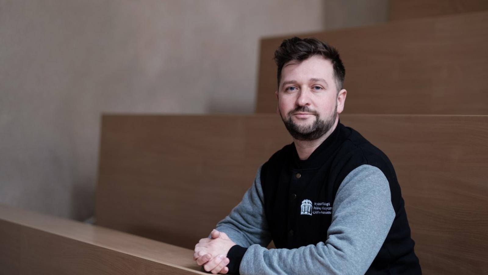 Prof. Patryk Borowiak, fot. Adrian Wykrota