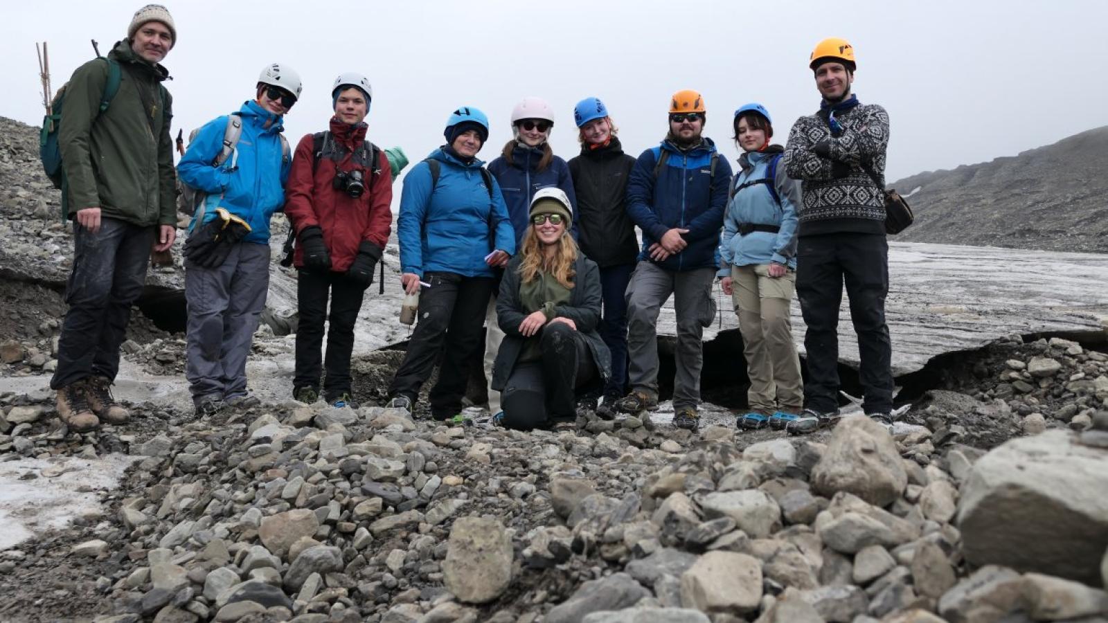 Studenci Wydziału Biologii w Arktyce