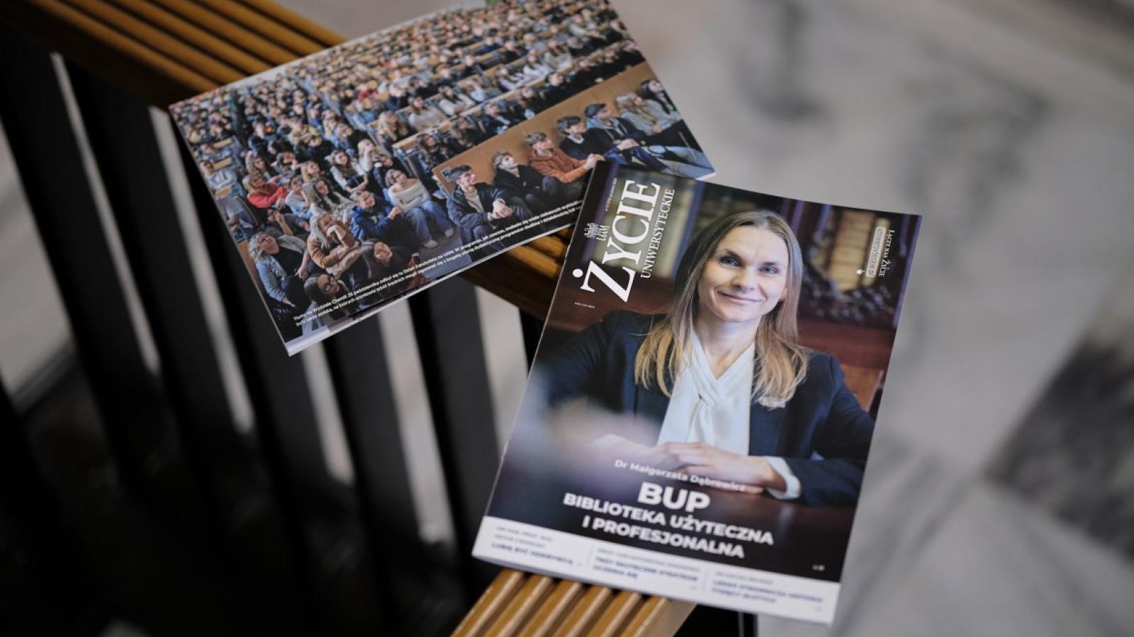 Grudniowy numer Życia Uniwersyteckiego, fot. Władysław Gardasz