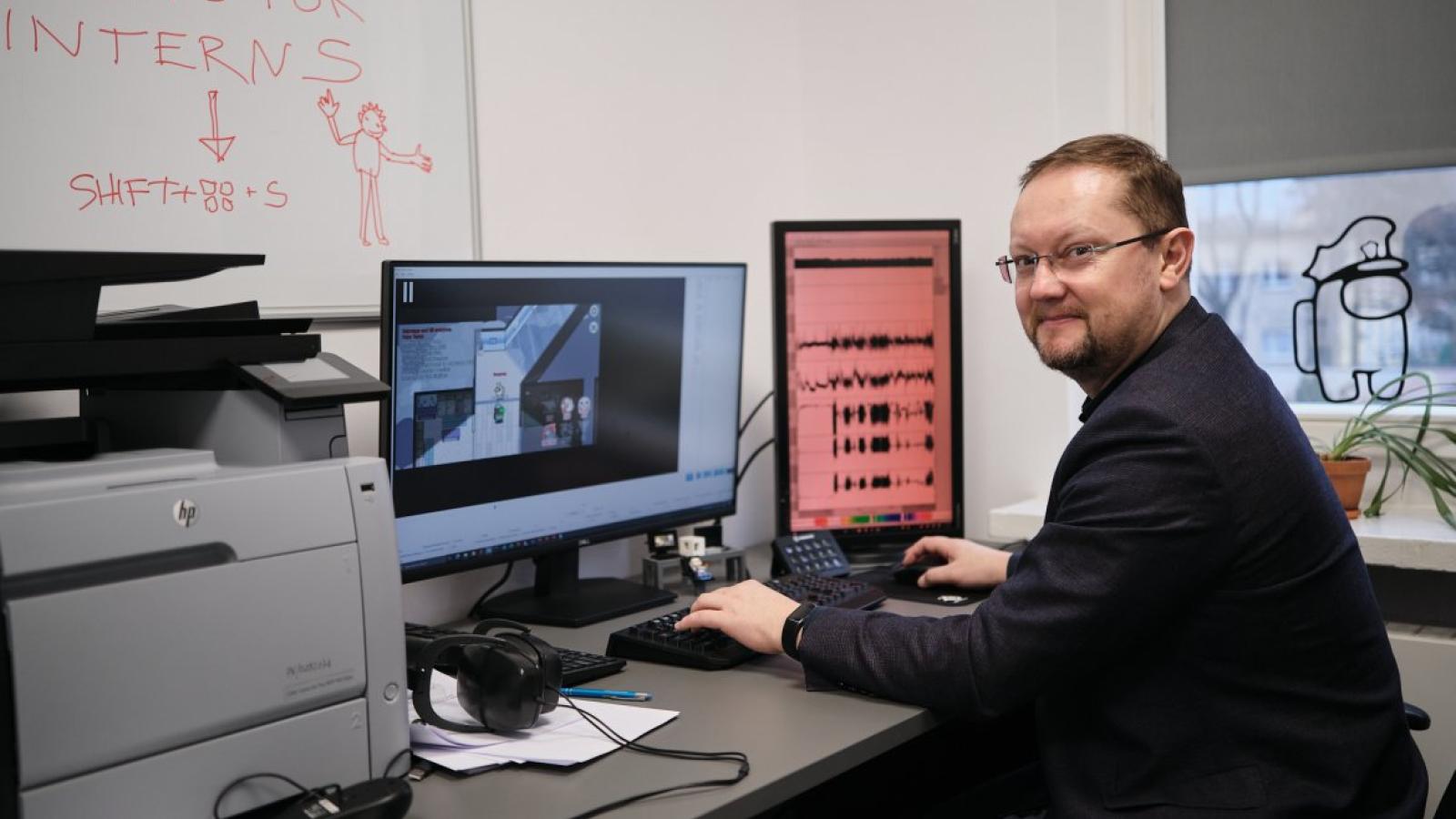 prof. Łukasz Kaczmarek Fot. Władysław Gardasz