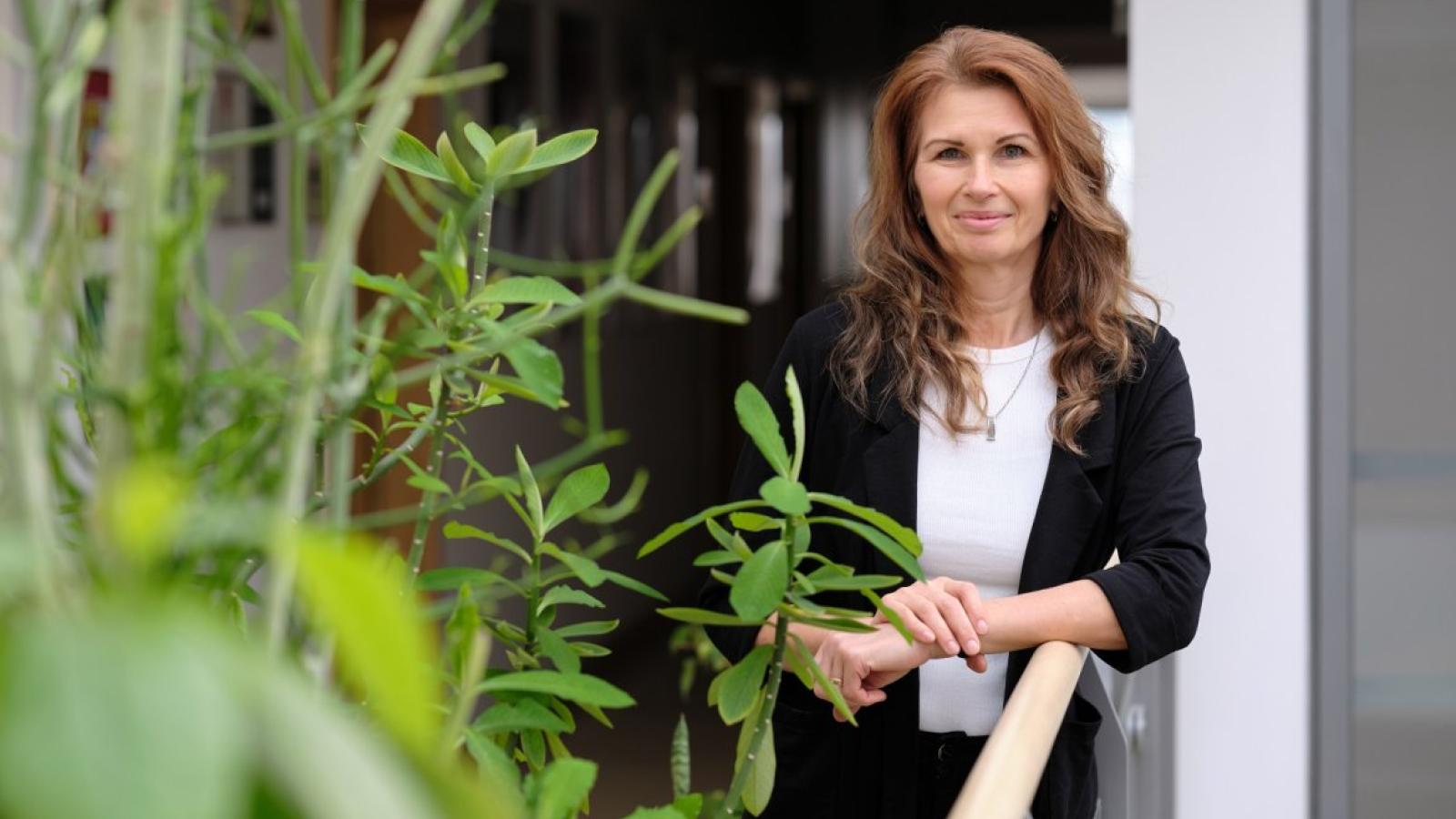 Prof. UAM Lidia Mierzejewska, fot. Władysław Gardasz