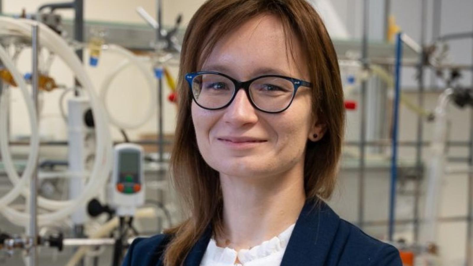 Na zdjęciu: dr Joanna Szymkowiak. Fot. Agnieszka Wysocka, "Aga Wysocka - Fotografia"