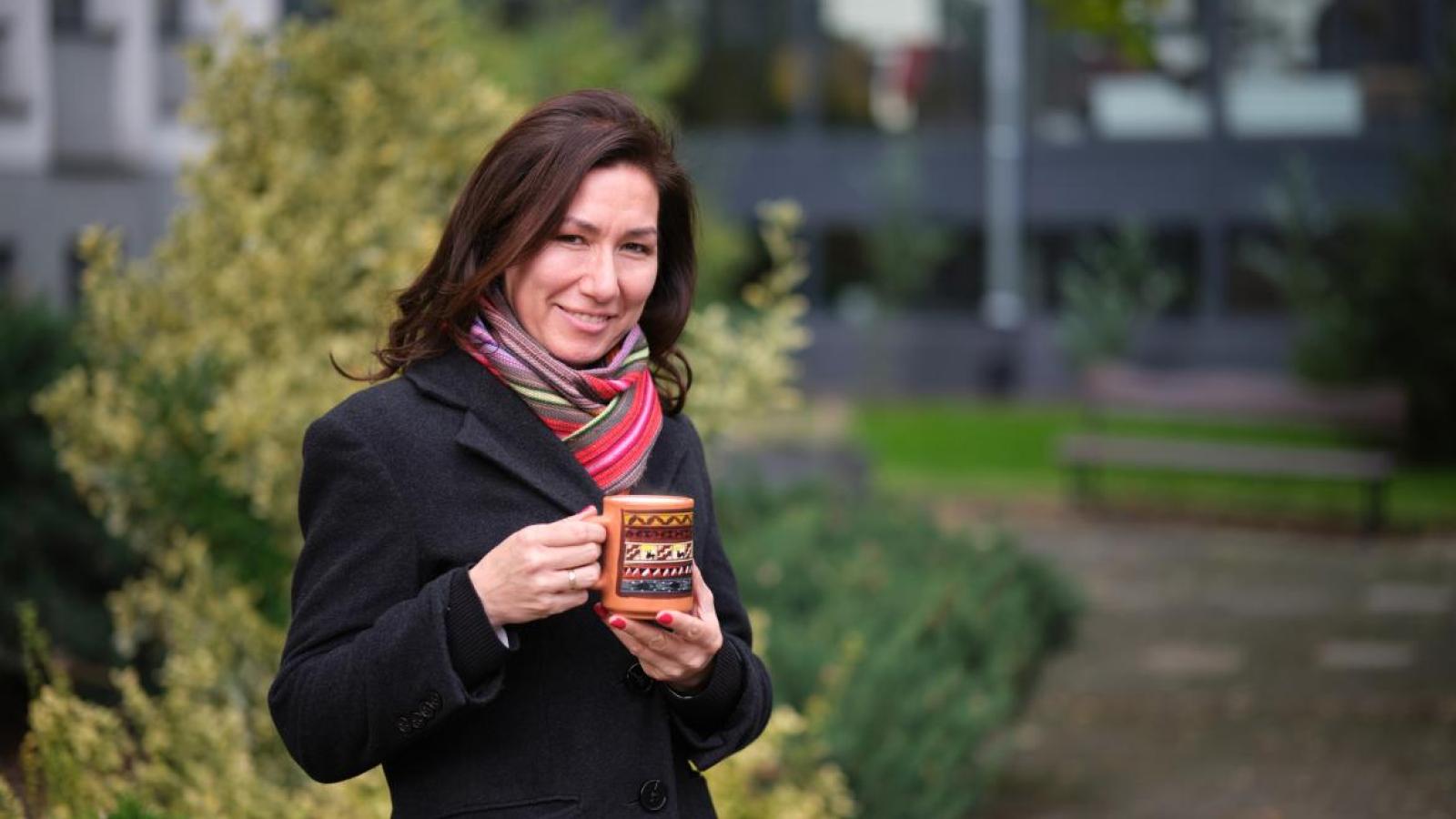 Prof. Leonor Sagermann Bustinza, fot. Władysław Gardasz