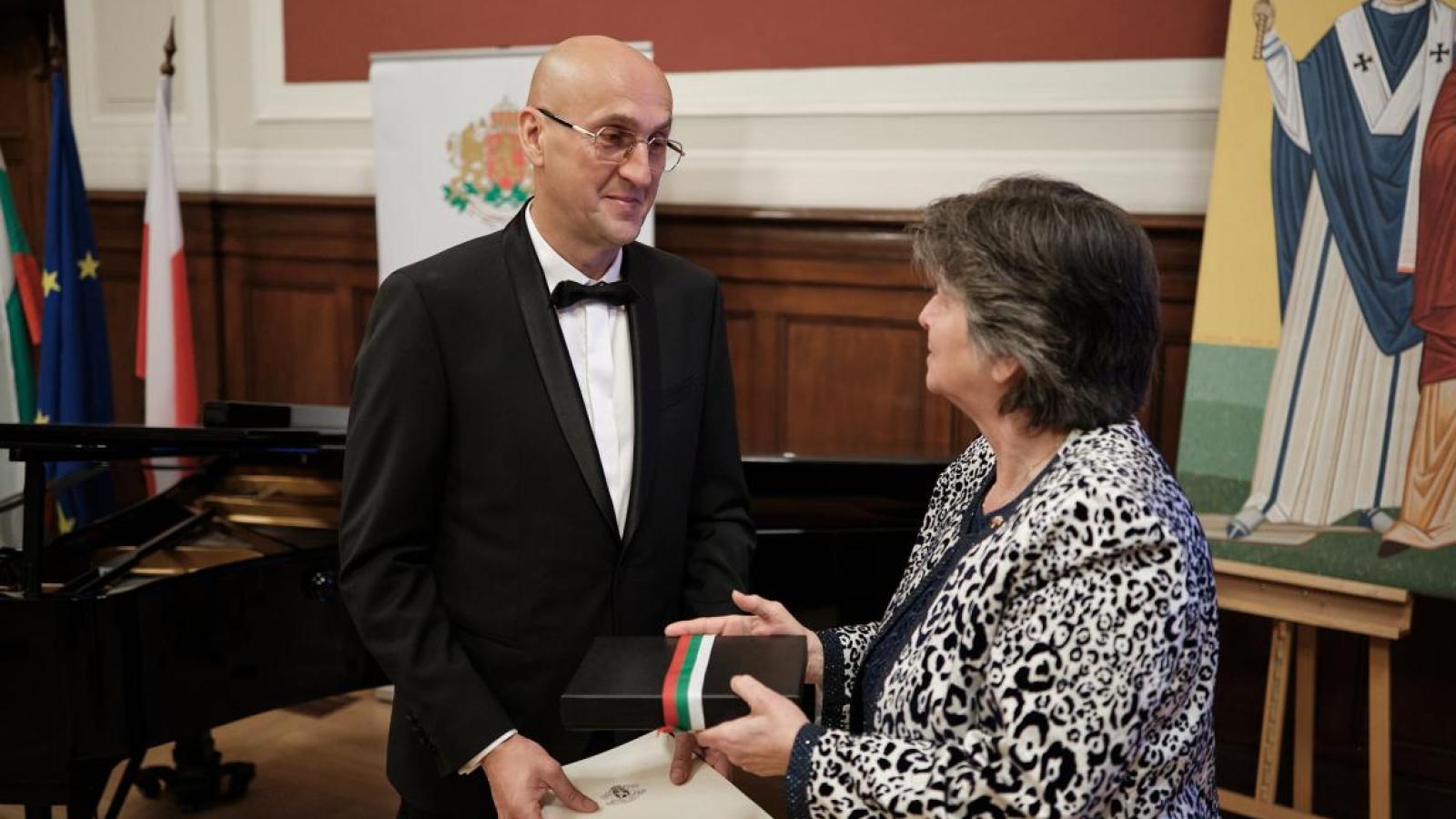 Prof. Rafał Prof. Rafał Dymczyk konsulem honorowym Bułgarii Fot. Władysław Gardasz