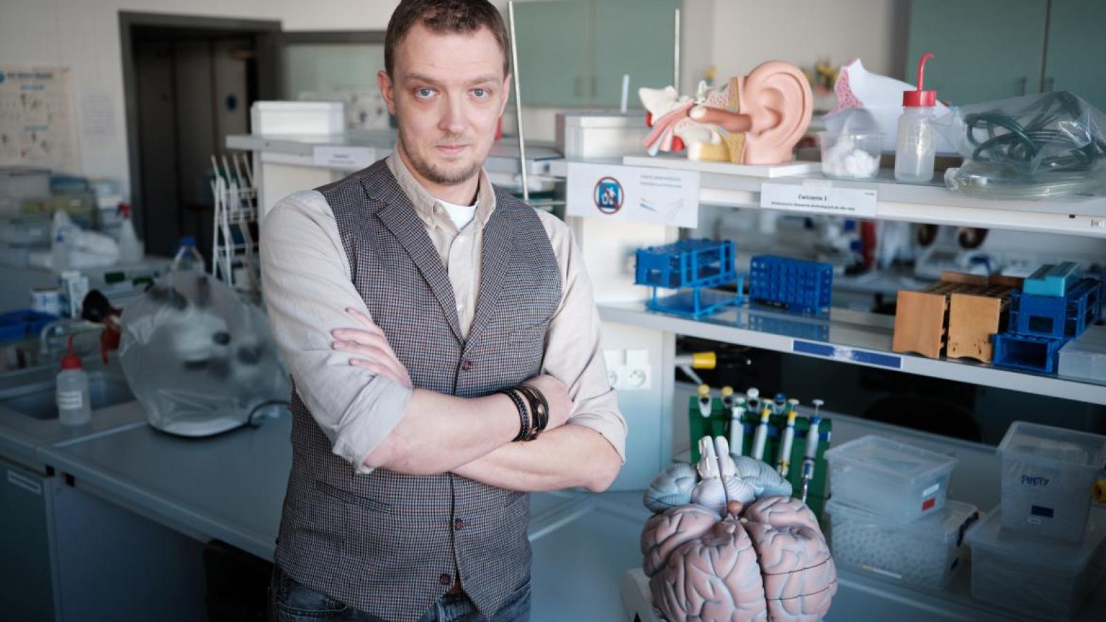 Prof. UAM Paweł Marciniak.   Fot. Władysław Gardasz