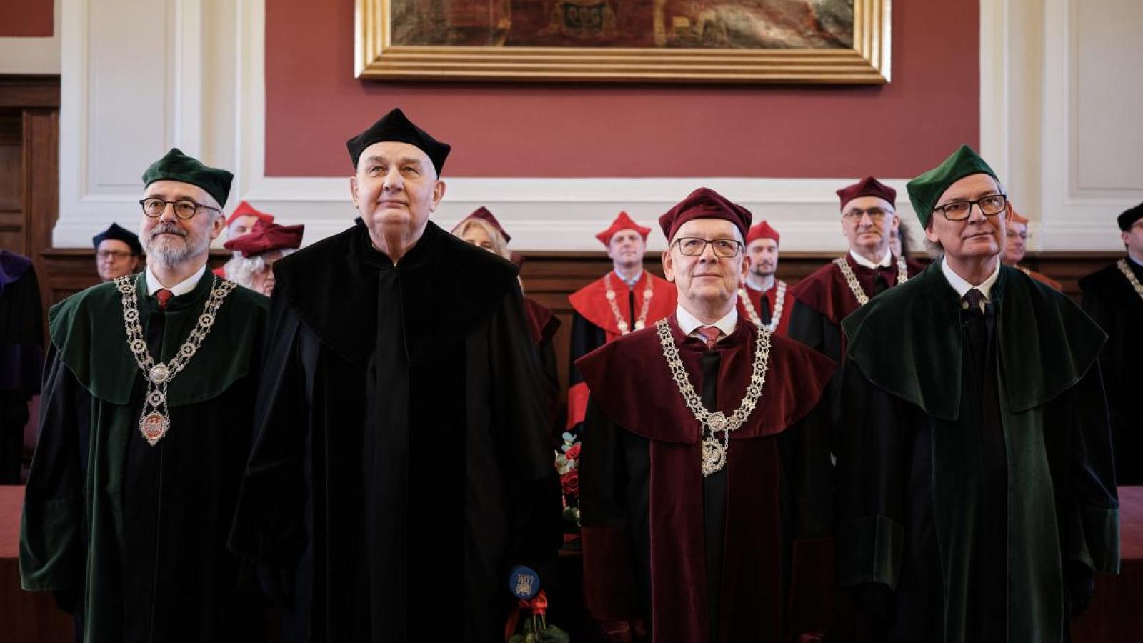 50 lat pracy naukowej prof. Janusza Skoczylasa Fot. Władysław Gardasz 