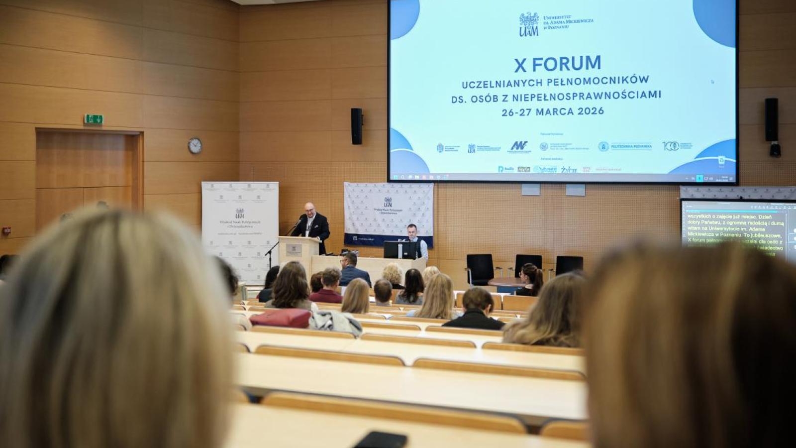 X Forum Uczelnianych Pełnomocników ds. Osób z Niepełnosprawnościami, fot. Władysław Gardasz