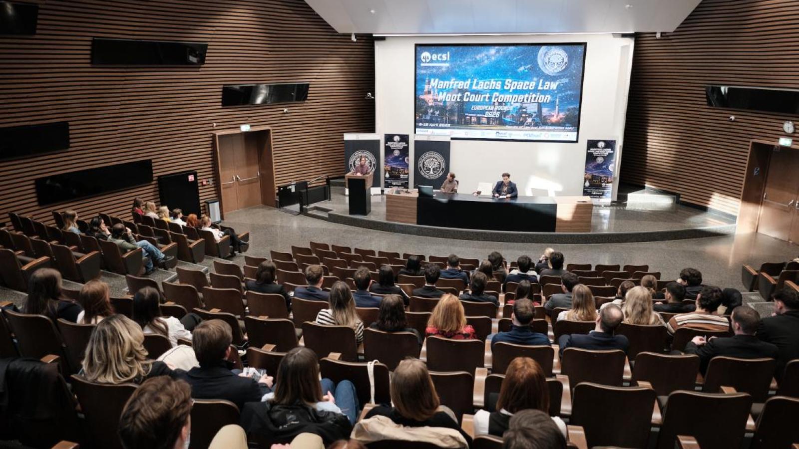 Manfred Lachs Space Law Moot Court Competition, fot. Władysław Gardasz