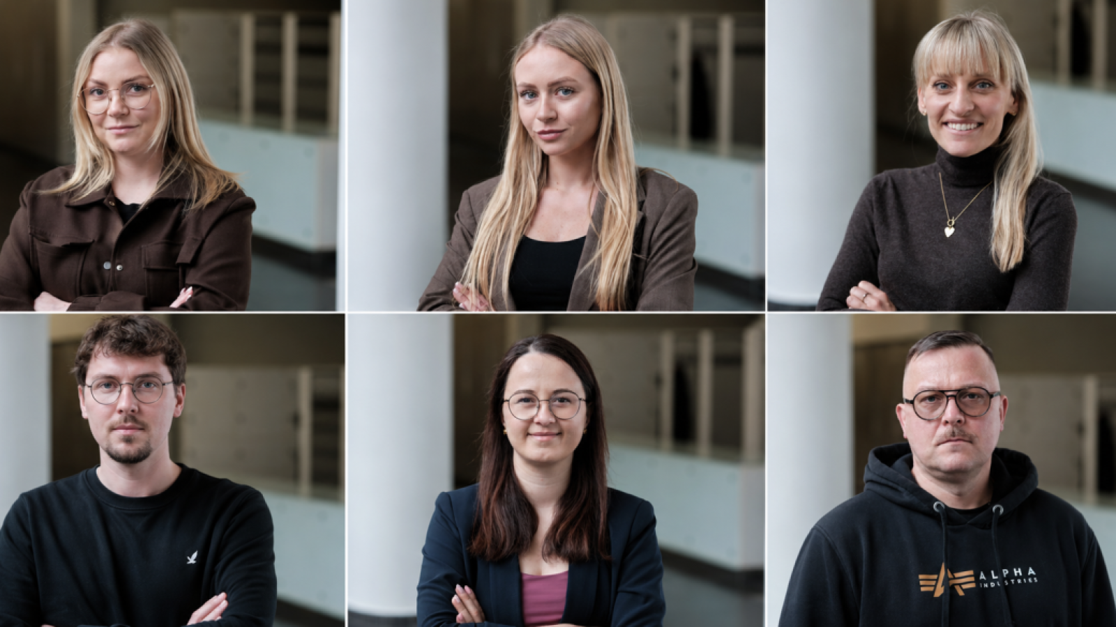 Na zdjęciu: dr Bogna Sztorch, dr Daria Pakuła, dr Anna Olejnik, dr Miłosz Frydrych, Julia Głowacka, prof. Robert Przekop, fot. Władysław Gardasz