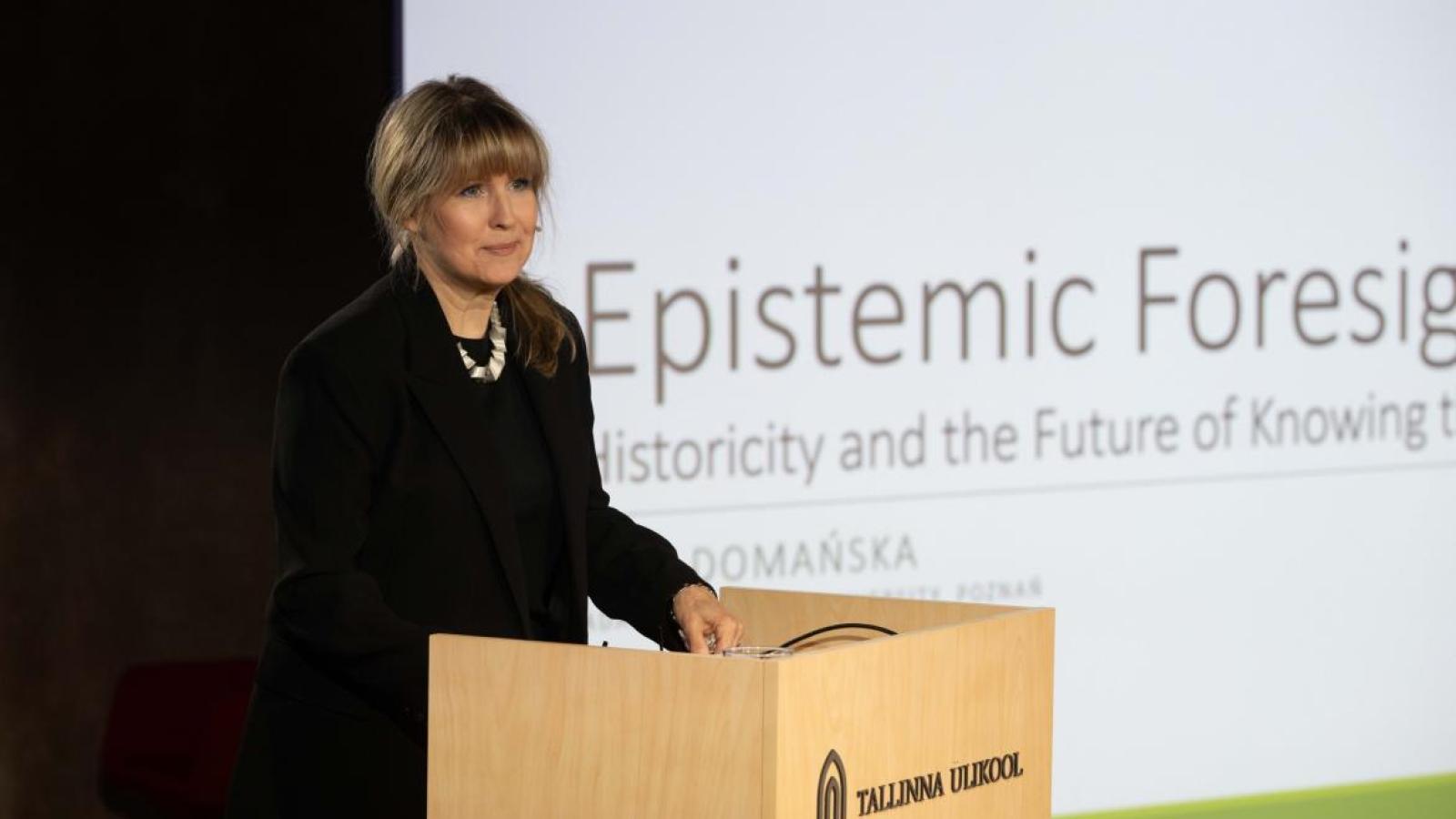 Prof. Ewa Domańska na światowym forum teorii historii w Tallinnie 