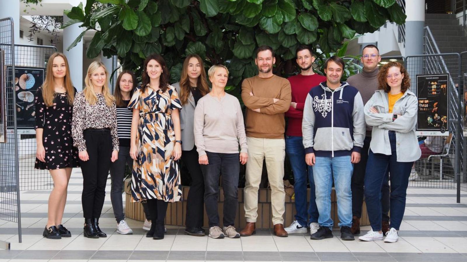 Zespół naukowców z Instytutu Biologii Molekularnej i Biotechnologii UAM 