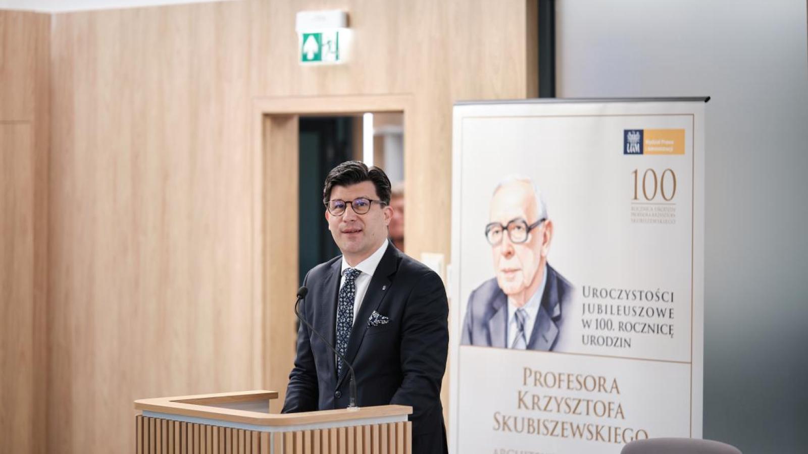 Prof. Tomasz Nieborak, dziekan WPiA UAM Fot. Władysław Gardasz