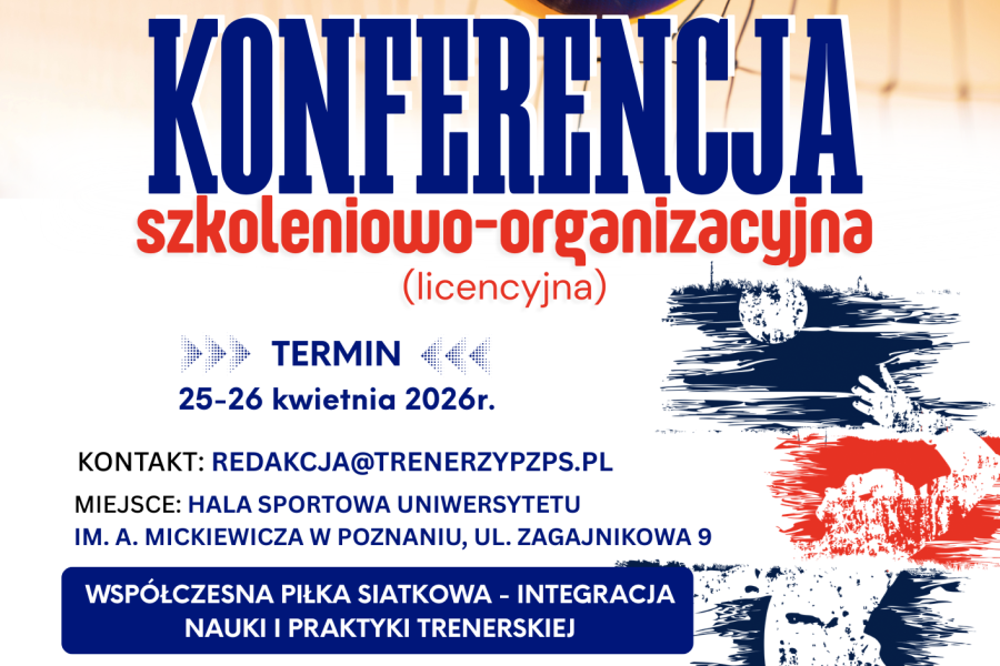 Konferencja Współczesna piłka siatkowa – integracja nauki i praktyki trenerskiej