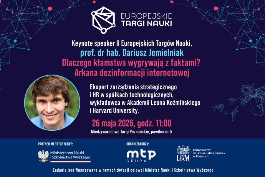 Prof. Jemielniak na ETN