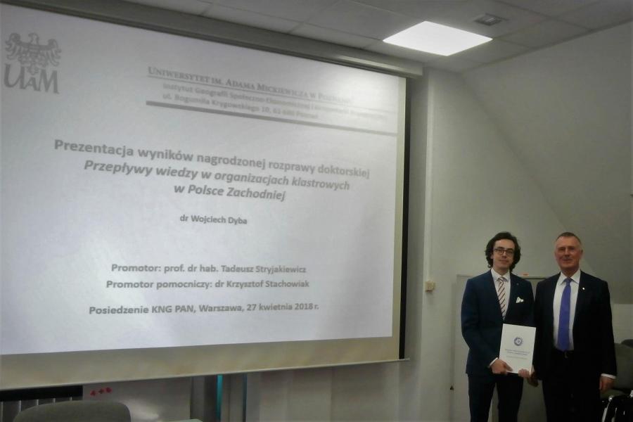 Dr Wojciech Dyba został uhonorowany nagrodą im. Eugeniusza Romera