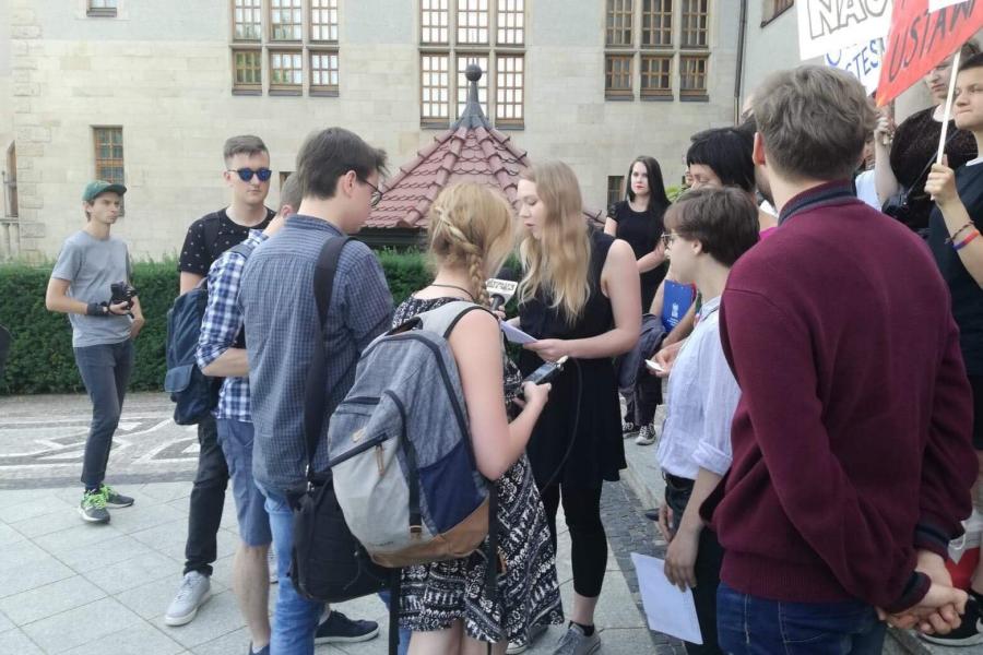 Koniec protestu na UAM