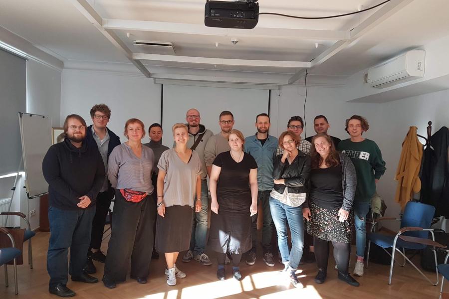 Pierwsze zajęcia studiów podyplomowych "Rozwój publiczności" w stolicy