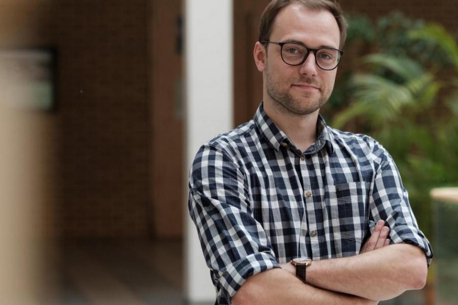 dr Jakub Małecki/ Fot. Adrian Wykrota