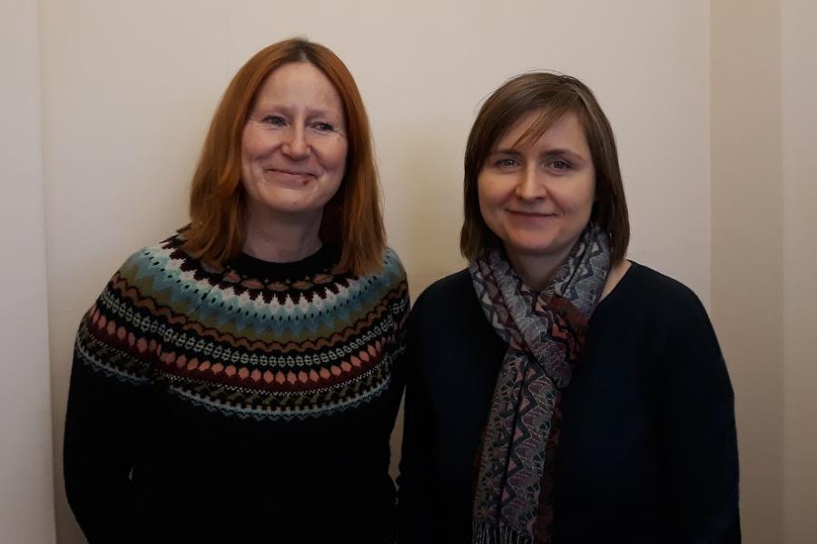 prof. UAM dr hab. Beate Sommerfeld i prof. UAM dr hab. Eliza Karmińska