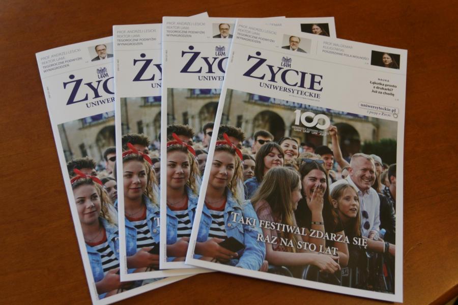"Zycie Uniwersyteckie" lipiec/sierpień 2019