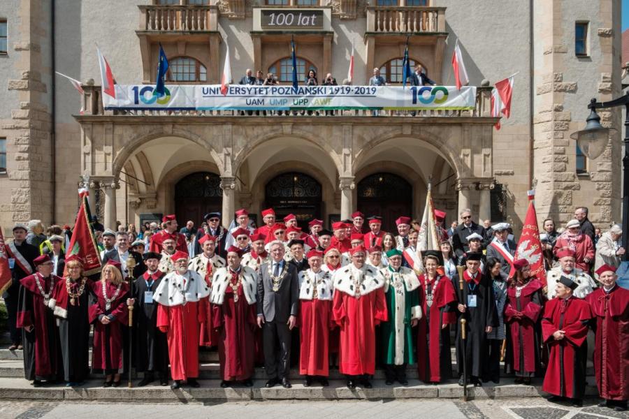 Jubileusz 100-lecia Uniwersytetu Poznańskiego, fot. Adrian Wykrota