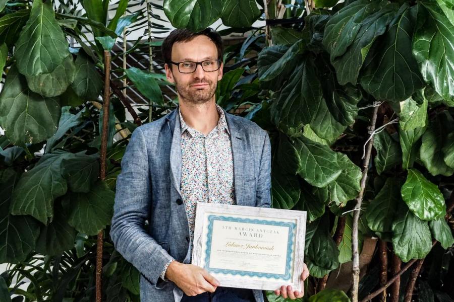 Dr Łukasz Jankowiak, fot. Jagoda Haloszka